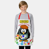 かわいいマンガの作家の作品、子供たち エプロン (着用した状態)