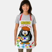 かわいいマンガの作家の作品、子供たち エプロン (インサイチュ)