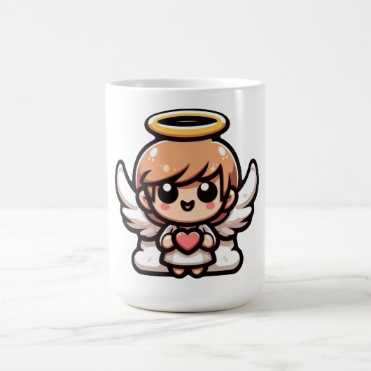 かわいいマンガの天使 コーヒーマグカップ (中央)