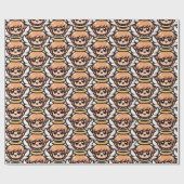 かわいいマンガの天使 ラッピングペーパー (フラット)