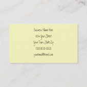 かわいいマンガの天使 名刺 (裏面)