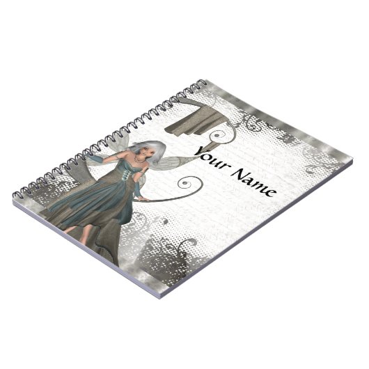 かわいいマンガの妖精 ノートブック (左側)