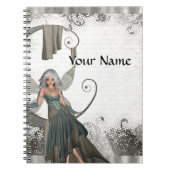 かわいいマンガの妖精 ノートブック (正面)