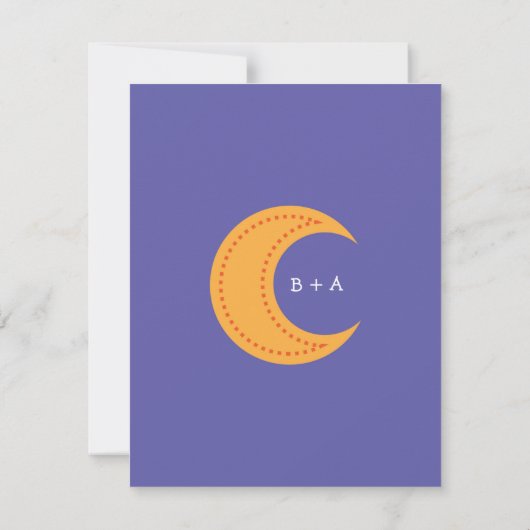 かわいいマンガの愛の鳥結婚たち サンキューカード (裏面)