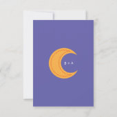 かわいいマンガの愛の鳥結婚たち 出欠カード (裏面)