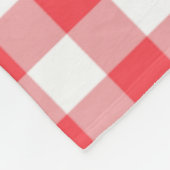 かわいいマンガの牛/チキン フリースブランケット (角)