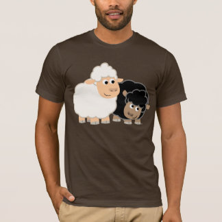 かわいいマンガの羊Tシャツ2枚 Tシャツ