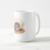 かわいいマンガの齧歯動物 コーヒーマグカップ (正面右)