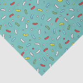 かわいいマンガキャンディが青を振りかける 薄葉紙 (詳細)