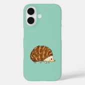 かわいいマンガハリネズミイラストレーション Case-Mate iPhoneケース (裏面)