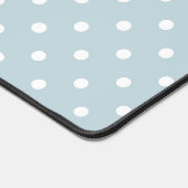 かわいいマンガペンギンと花 デスクマット (コーナー)