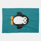 かわいいマンガペンギン キッチンタオル (横)
