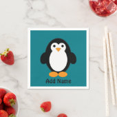 かわいいマンガペンギン スタンダードカクテルナプキン (インサイチュ)