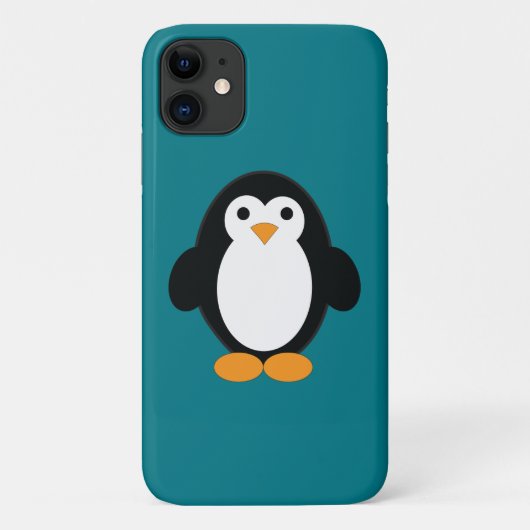 かわいいマンガペンギン Case-Mate iPhoneケース (裏面)