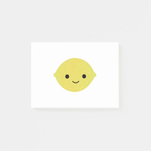 かわいいマンガレモン ポストイット (正面)
