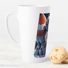 「かわいいマンガ宇宙飛行士ロケットキッズ宇宙マグカップ カフェラテマグ