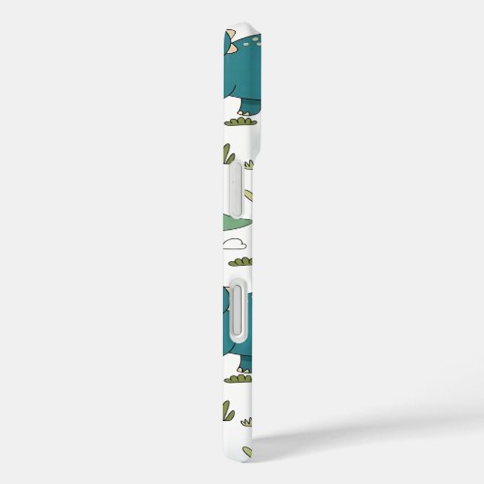 かわいいマンガ恐竜の森の模様の電話ケース Case-Mate iPhoneケース (裏面 / 右)