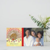 かわいいマンガ感謝祭トルコ シーズンカード (スタンド正面)