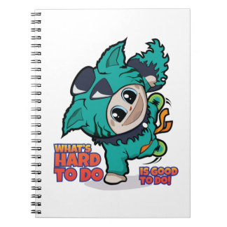 かわいいマンガ漫画のノート ノートブック