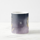 かわいいマンガ猫オンムーン コーヒーマグカップ (中央)