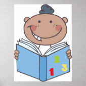 かわいいマンガ読ーの子どものナンバーズ集 ポスター (正面)