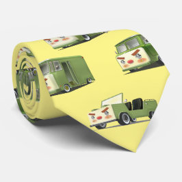 かわいいマンガ車のラインナップ ネクタイ
