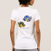 かわいいマンガ魚4 Tシャツ (裏面)