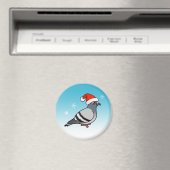 かわいいマンガ鳩サンタ マグネット (インサイチュ (食洗機))