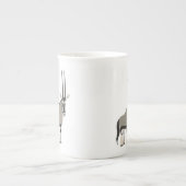 かわいいマンガ・オリックス ボーンチャイナマグカップ (正面)