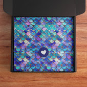 かわいいマーメイドパタはかりで測ーン女子誕生日 薄葉紙