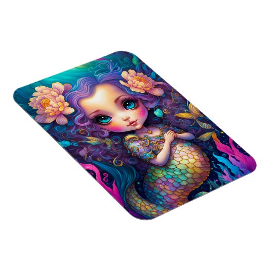 かわいいマーメイドファンタジー マグネット (右側)