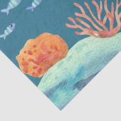 かわいいマーメイドレインボーパールクラウンバースデーパーティー 薄葉紙 (詳細)