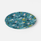 かわいいマーメイド紙プレート ペーパープレート (アングル)