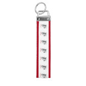 かわいいマーモットアニマルサンダー_コーブ リストバンドキーホルダー (鍵トップ)