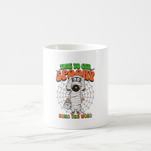 かわいいミイラになっちゃうよ コーヒーマグカップ (中央)