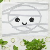 かわいいミイラのキッチンタオル キッチンタオル (折り畳み)