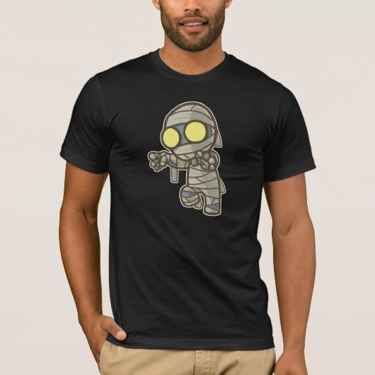 かわいいミイラのワイシャツ Tシャツ (正面)