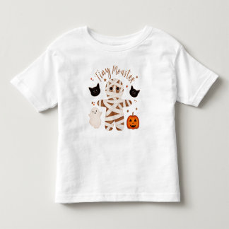 かわいいミイラの子供服Tシャツ トドラーTシャツ
