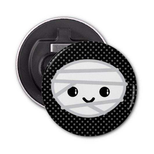 かわいいミイラボトルオープナー 栓抜き (正面)