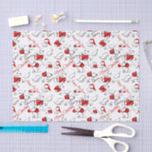 かわいいミオウィクリスマス猫ちゃん 薄葉紙 (クラフト)