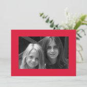 かわいいミステレトークリスマス写真テンプレート シーズンカード (スタンド正面)