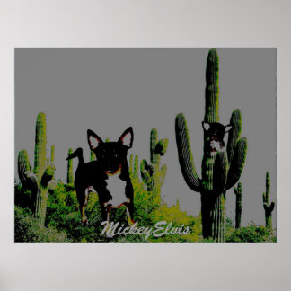 かわいいミッキーエルビス ポスター