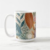 かわいいミックスメディアボストンテリア犬 コーヒーマグカップ (左)