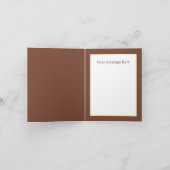 かわいいミックス赤ん坊の動物は任意の目的を追加文字 カード (内部)