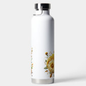 かわいいミツバチ、ミツバチの巣、蜂蜜の瓶 ウォーターボトル (右面)