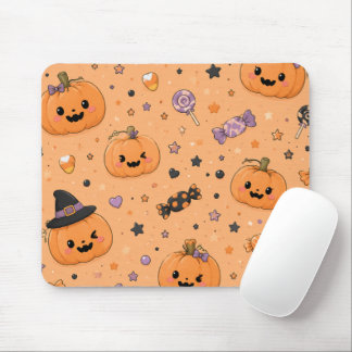 かわいいミニカボチャのハロウィンマウスパッド マウスパッド