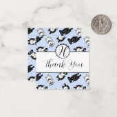 かわいいミニチュアシュナウザーズ ノートカード (正面/裏面インサイチュ)