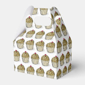 かわいいミニマフィン柄 フェイバーボックス (裏面サイド)