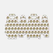 かわいいミニマフィン柄 フェイバーボックス (折り畳みなし)