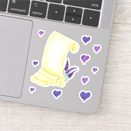 かわいいミニマリストウォーターカラープロヴァンス繊細な泡 シール